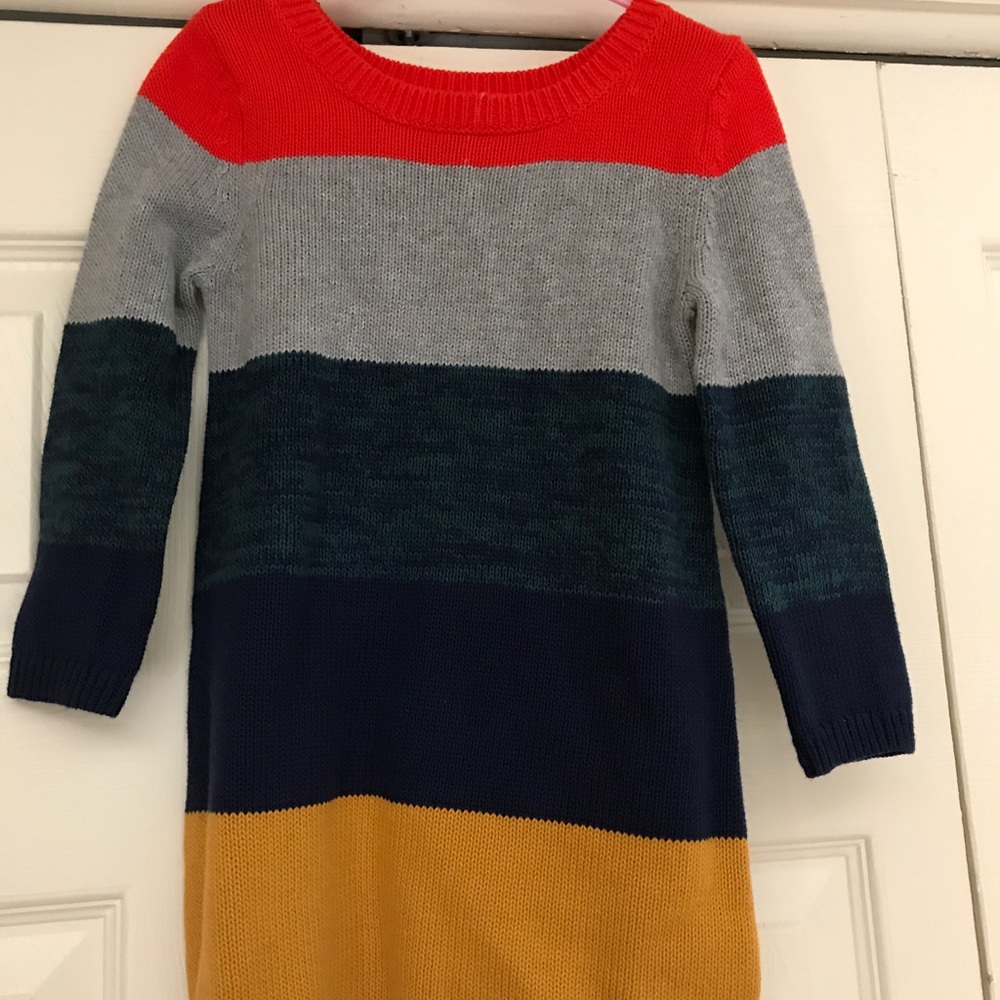 Multi colored fall dress