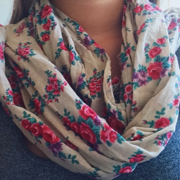 Accessories - Floral Scarf