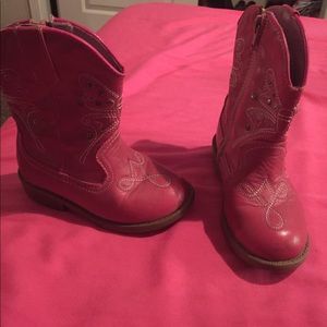 ❌🚫 SOLD🚫❌ Pink Cowgirl Boots