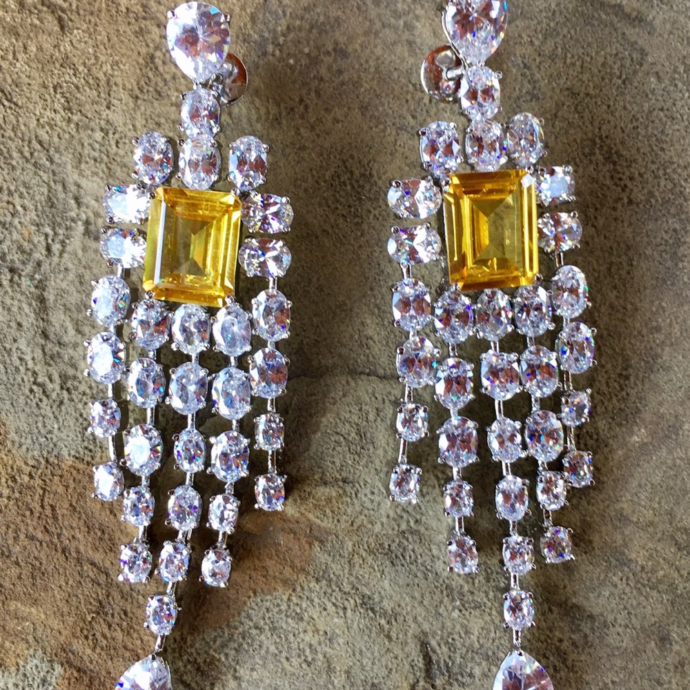 Designer Sterling Silver earrings.