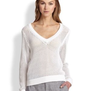 White rag and bone sweater!