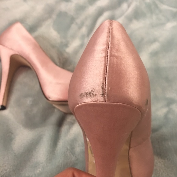 Steven by Steve Madden Pink Satin Pumps - Picture 4 of 4