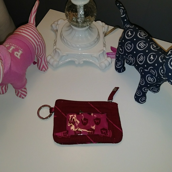 PINK Victoria's Secret Accessories - PINK KEYCHAIN ID HOLDER