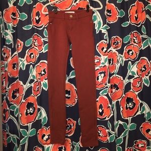 Burnt Orange / Rust Jeggings