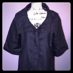 Banana Republic Women's Trench Raincoat Cropped