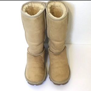 Ugg Australia Tall Beige Boots Size 6
