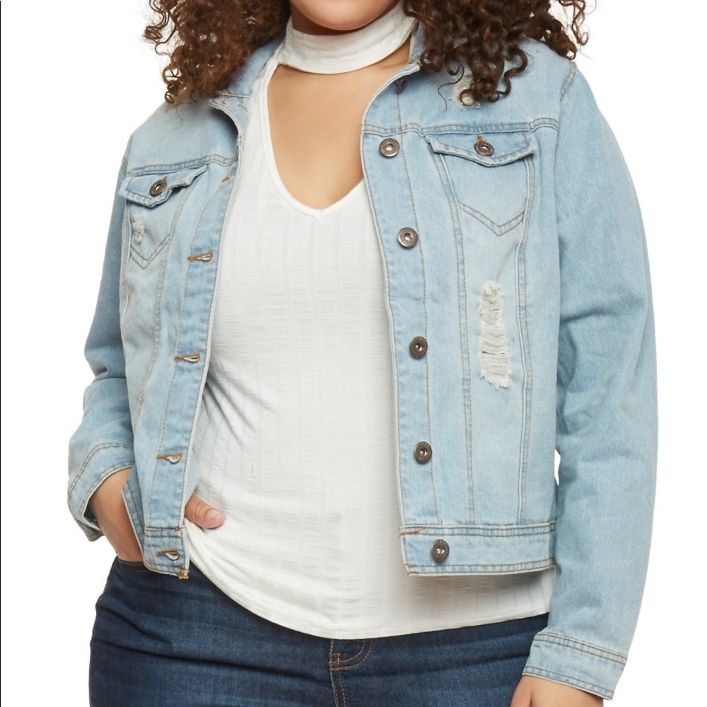 Medium HighwayJeans Adjustable Sleeves DenimJacket