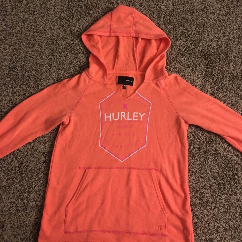 Hurley hooded shirt