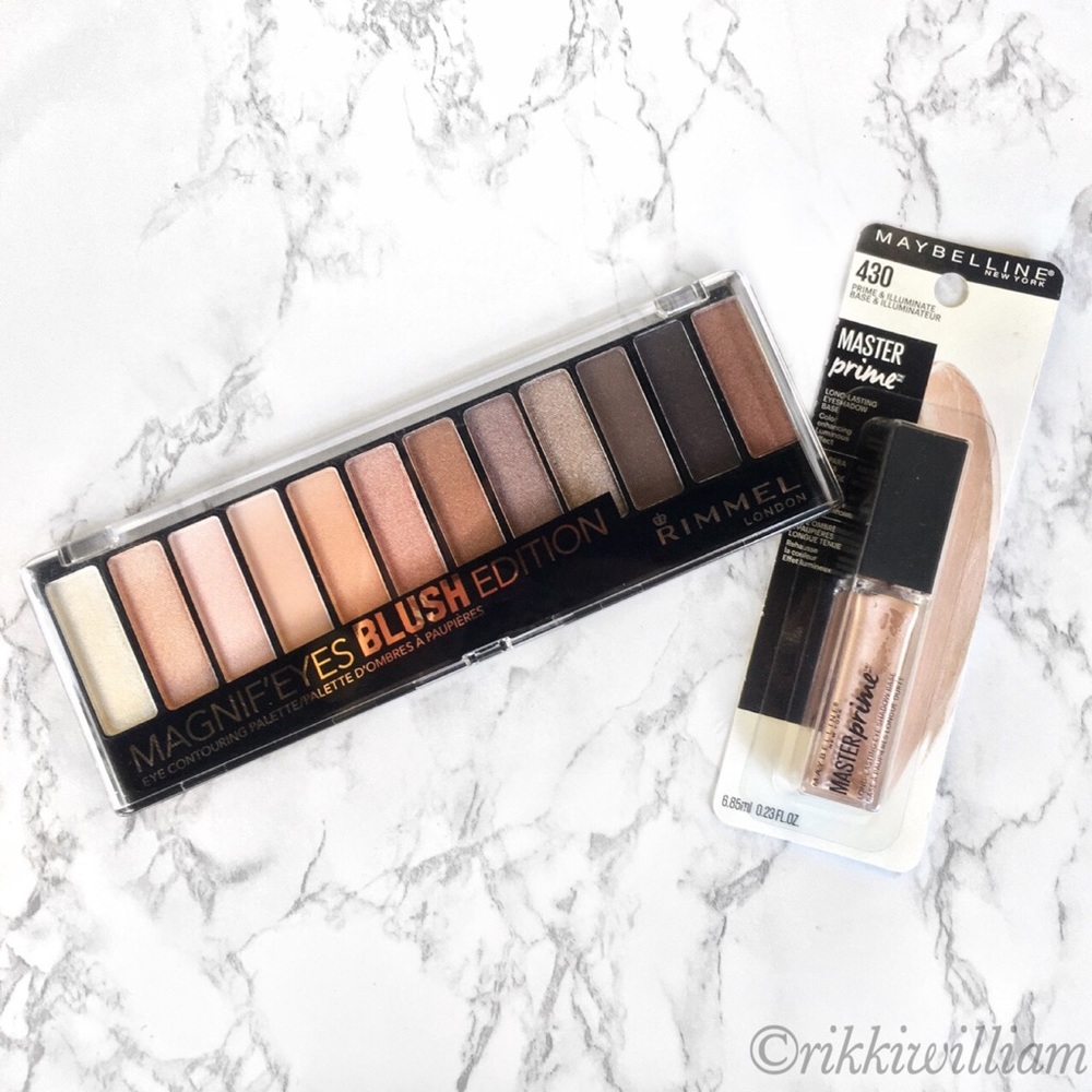Rimmel Palette & Maybelline Eyeshadow Primer