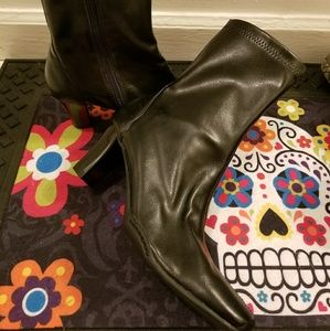 AEROSOLES Boots Mid Calf Color Black Size 8.5 🦊