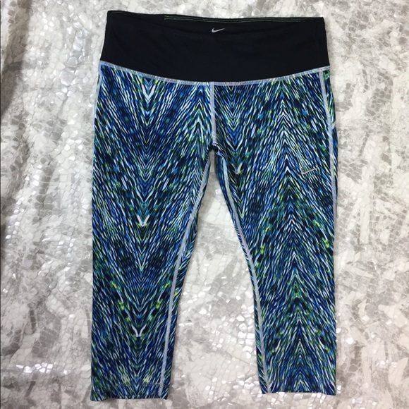 Nike women's running leggings. Size M. - Picture 1 of 8
