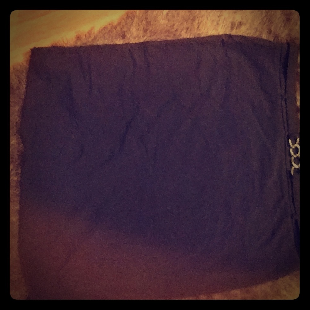 Women's black classy skirt vmh583