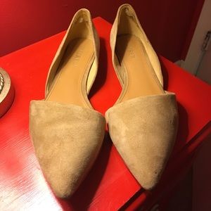 JCrew Beige Flats size 8