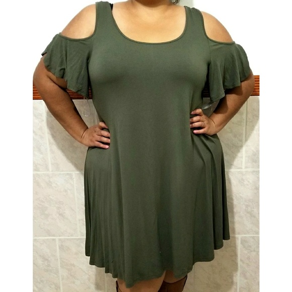 Dresses & Skirts - 🍂FINAL SALE🍁 Olive Green Dress