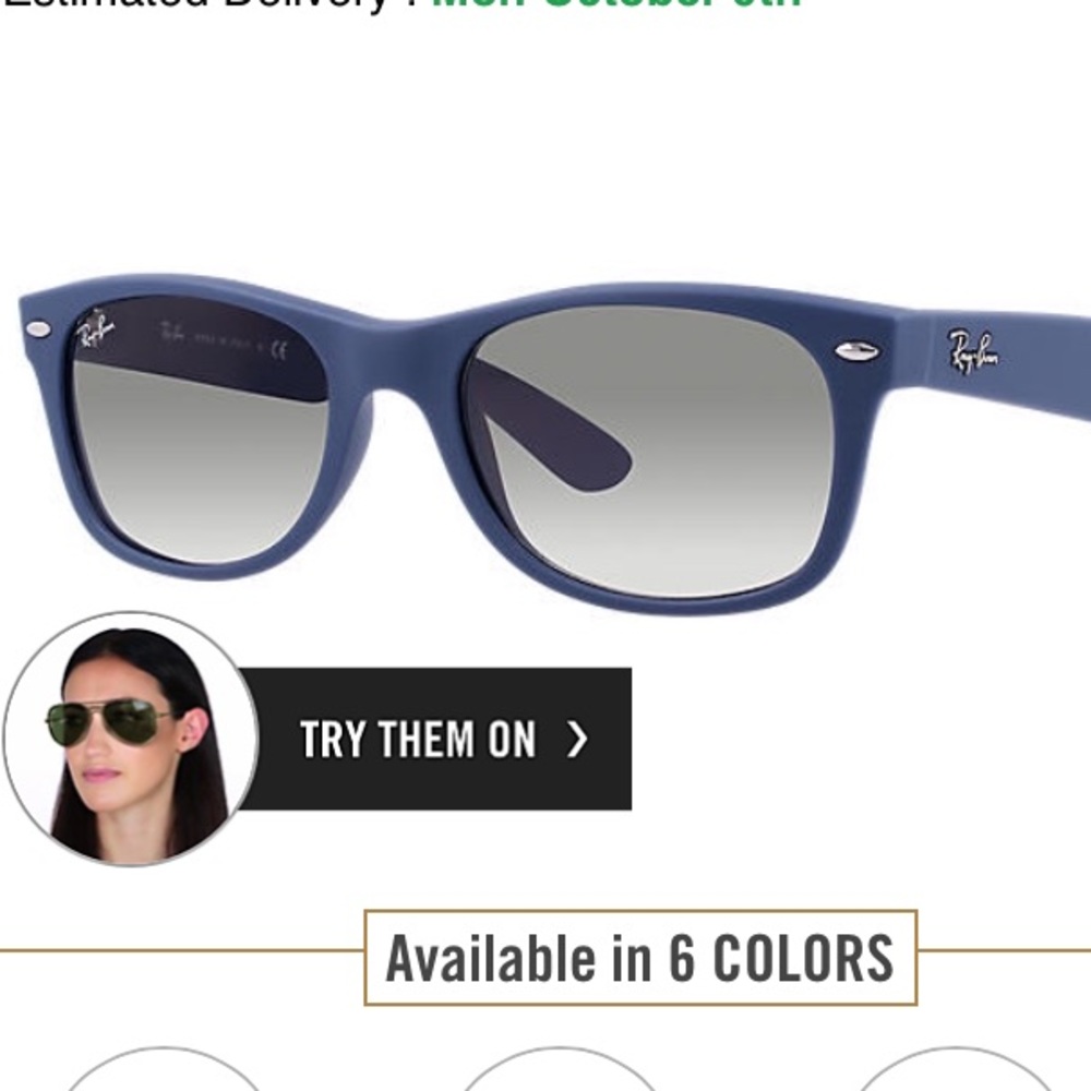 Ray-ban New Wayfarer Sunglasses RB2132 811/32