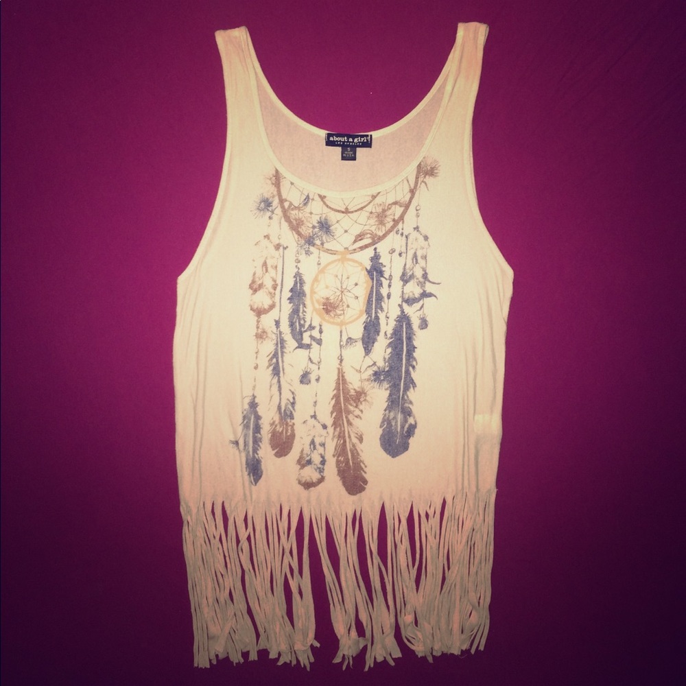 Fringe, dream catcher tank