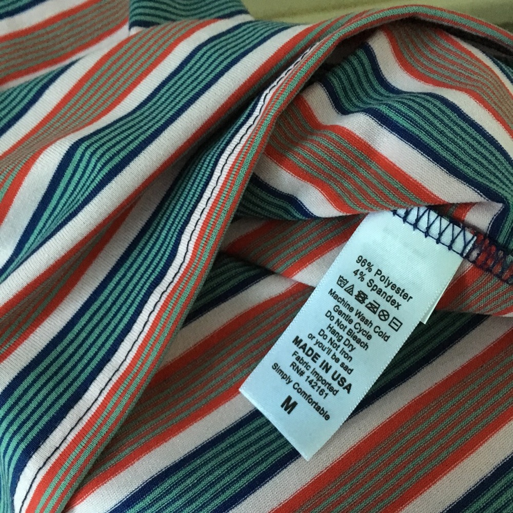 🎀In🎀Lularoe Gigi Stripes M NWT🎉 - Picture 3 of 4