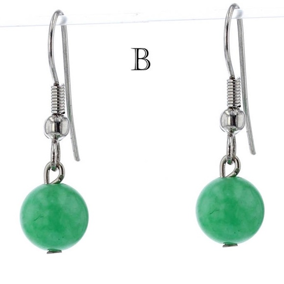 Jewelry - Vintage Stainless Steel Drop Earrings