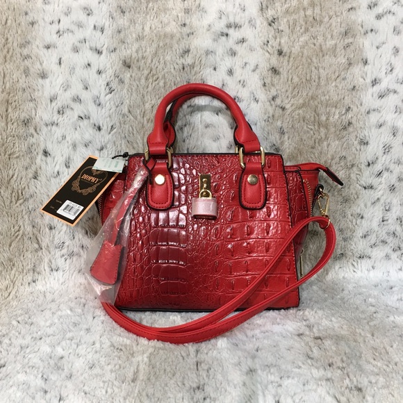 Handbags - Red Crossbody Bag