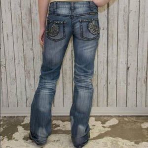 Cowgirl Tuff On A Wing and a Prayer Jeans
