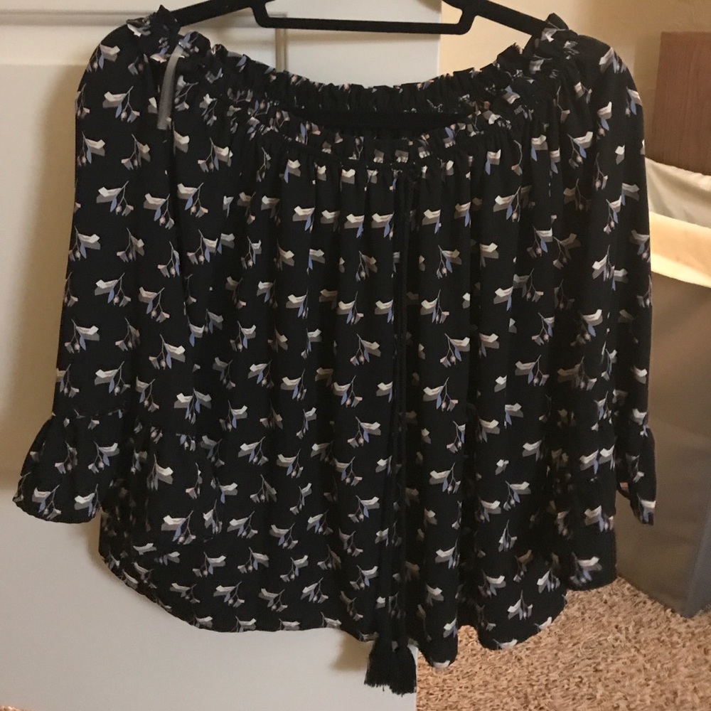Off shoulder blouse