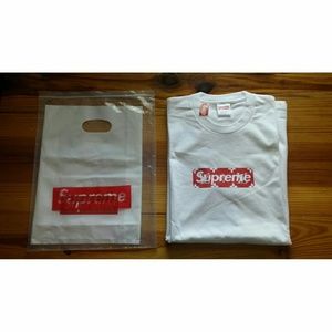 Supreme Louis Vuitton LV Box Logo Bogo Red Small