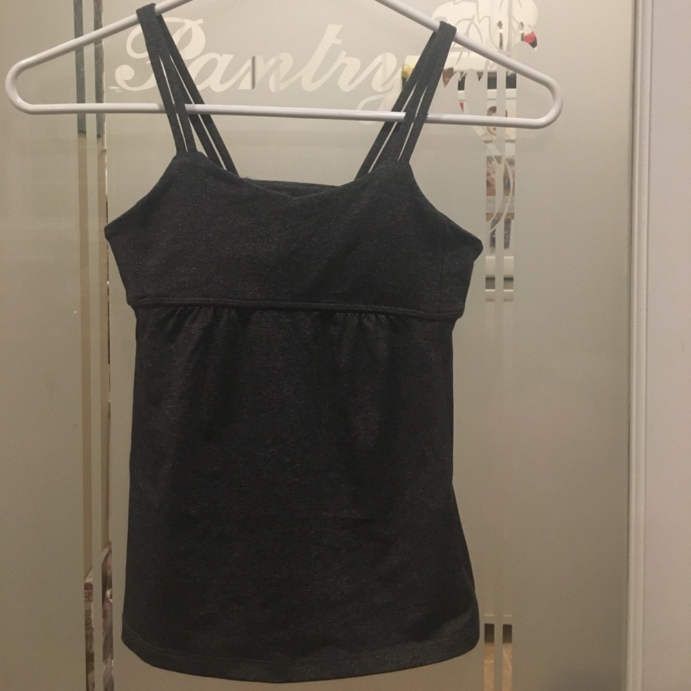 Joe Fresh 8 M sport dance SWING tank top gray