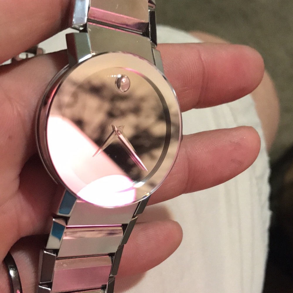 Movado Men's sapphire watch
