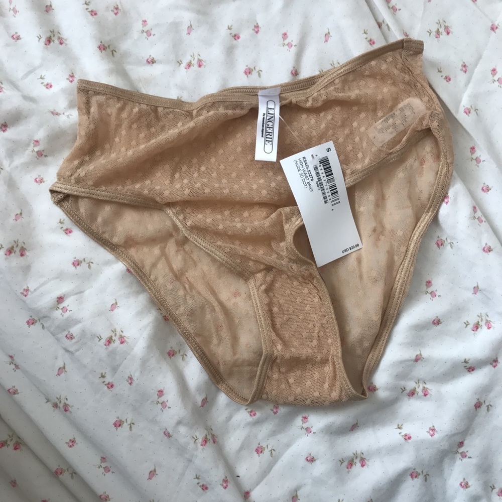 AA High Waist Lace Brief & Thong