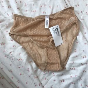 AA High Waist Lace Brief & Thong