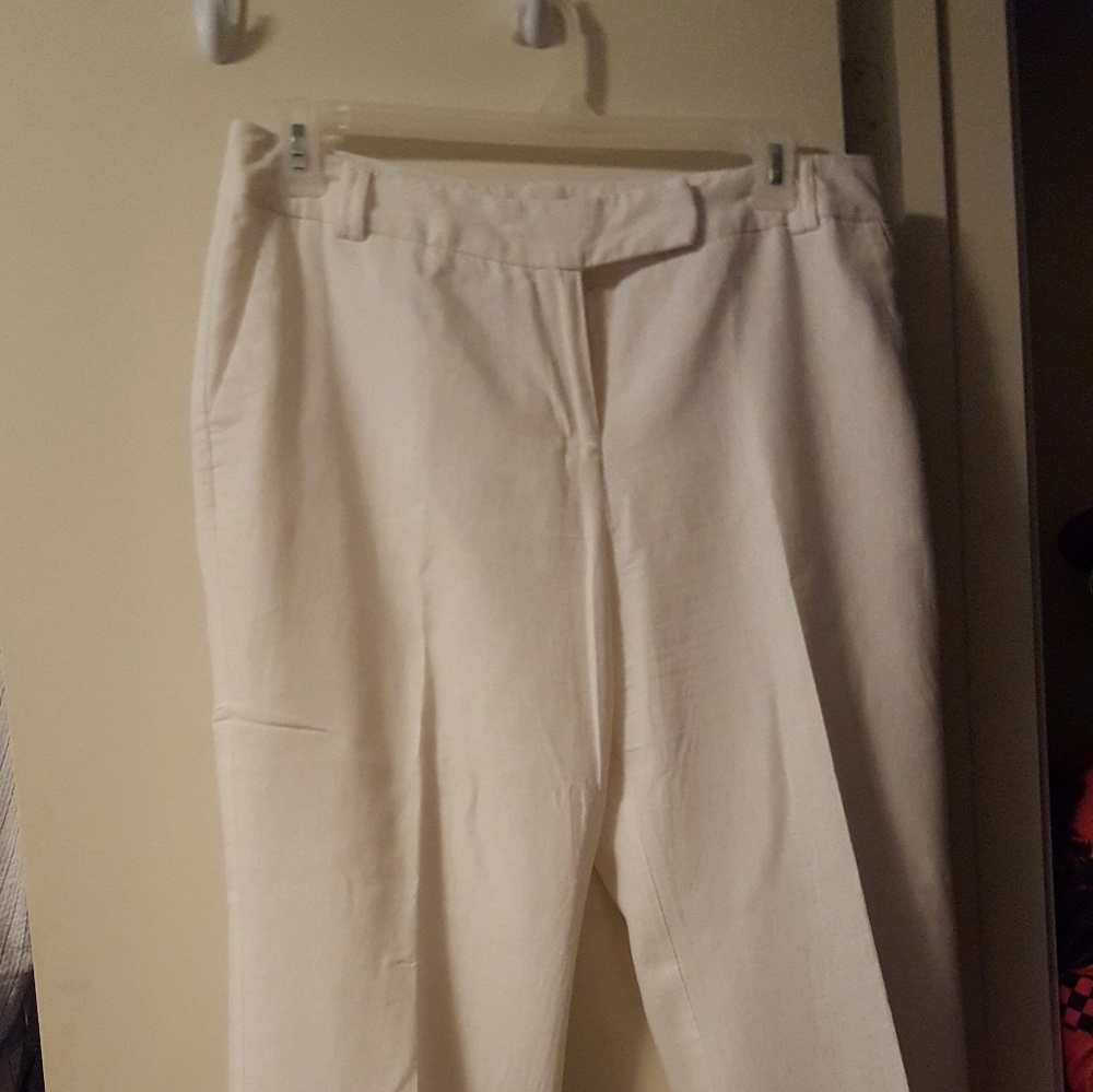Cream dress pants