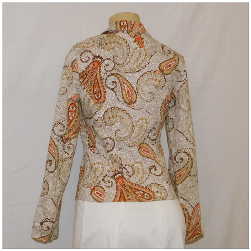 Fitted Open Double Button Blazer/Jacket, sz Small - Picture 3 of 8