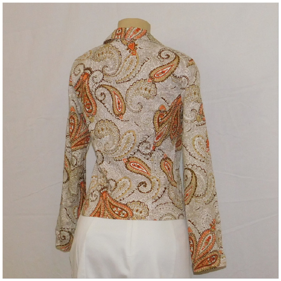 Fitted Open Double Button Blazer/Jacket, sz Small - Picture 6 of 8