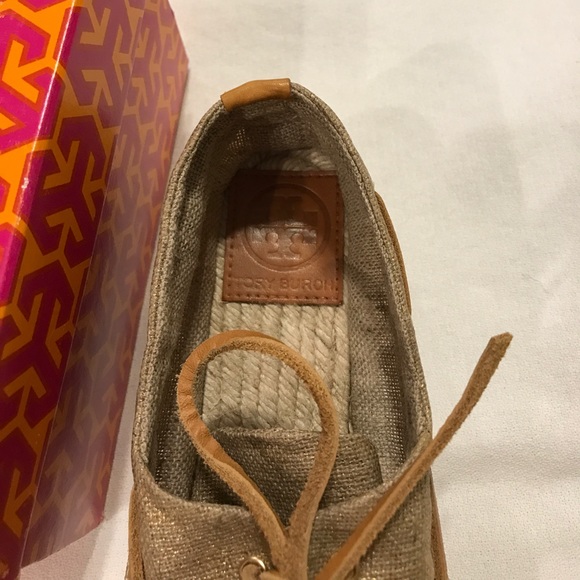 BNIB Tory Burch Espadrilles Size 9 - Picture 3 of 5