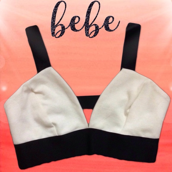 🆕Bebe LIN Deep V Bralette - Picture 1 of 2