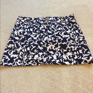 VVGUC Lilly Pulitzer Corduroy Skirt.