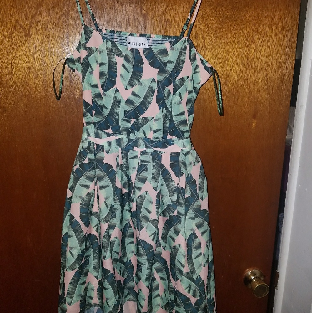 Jungle print romper. New w/ tags