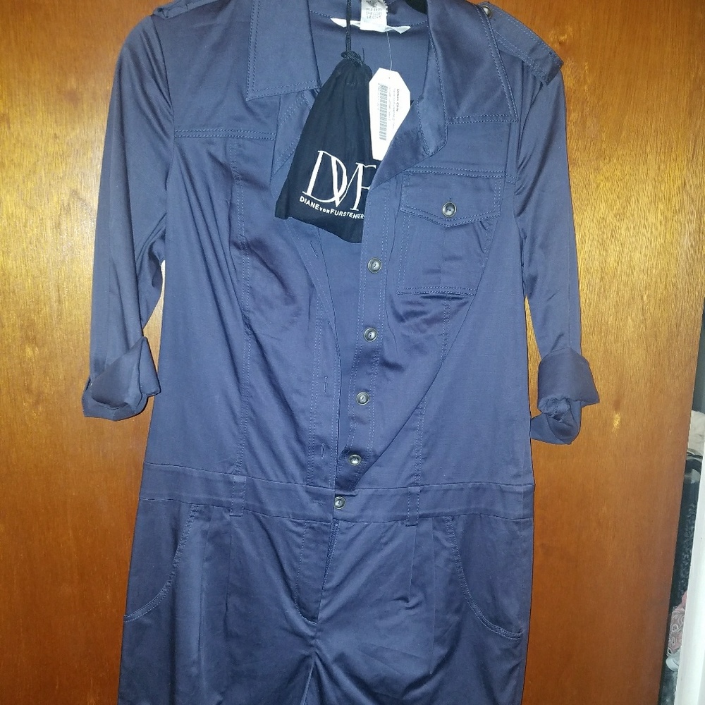 Diane Von Furstenberg Romper New w/ Tags