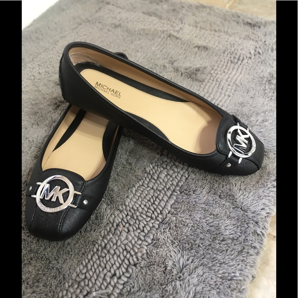 Michael Kors Black Flats