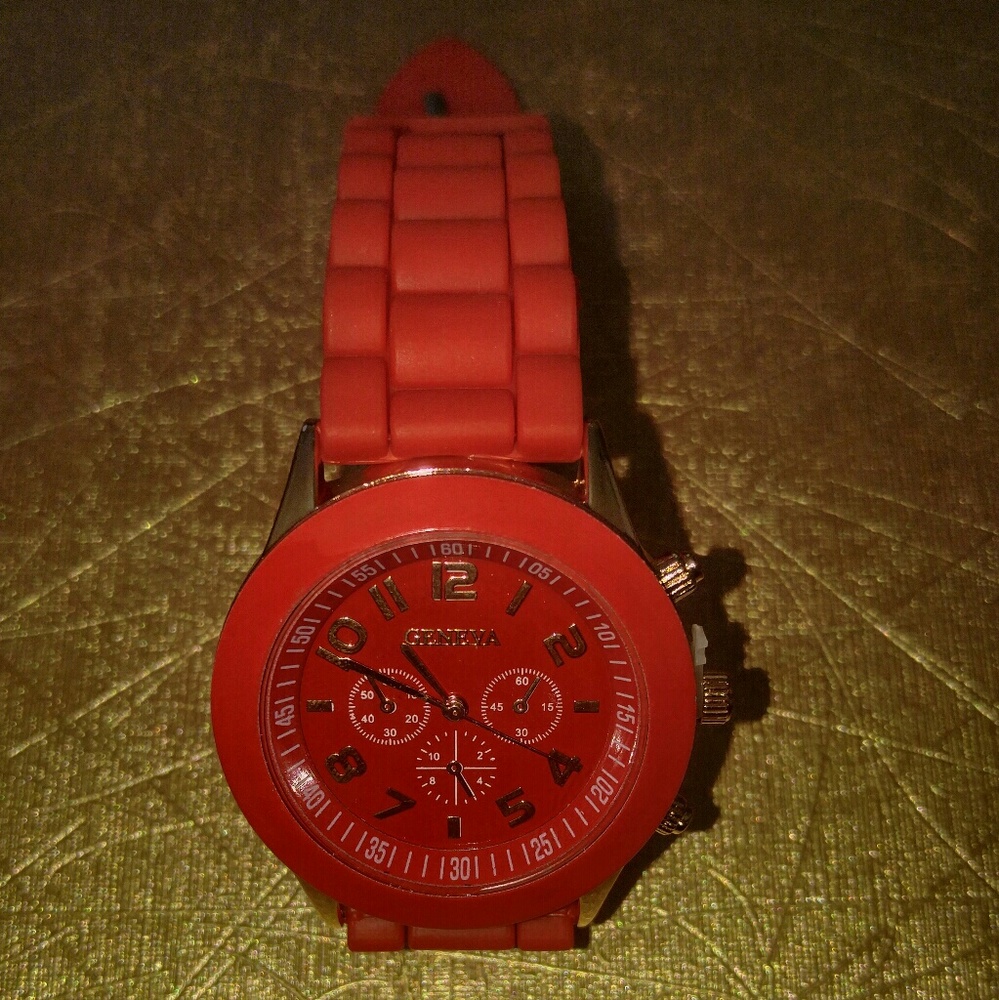 Unisex Geneva watch