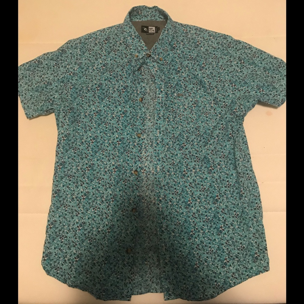 RIPCURL FLORAL BUTTON UP