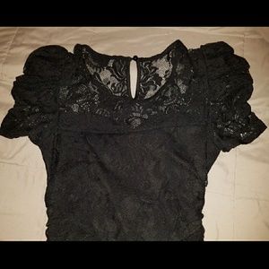Black Lace Dress