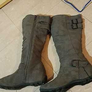 Wanted Faux Suede Boots