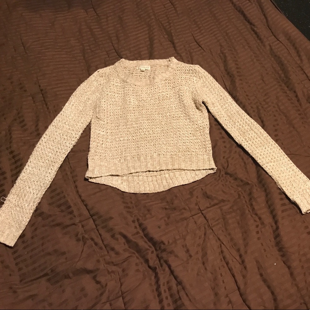 Tan sweater