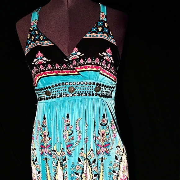 Aqua Sundress - Picture 2 of 4