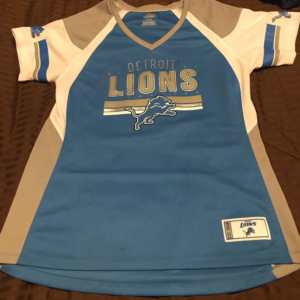 Detroit lions women's jersey