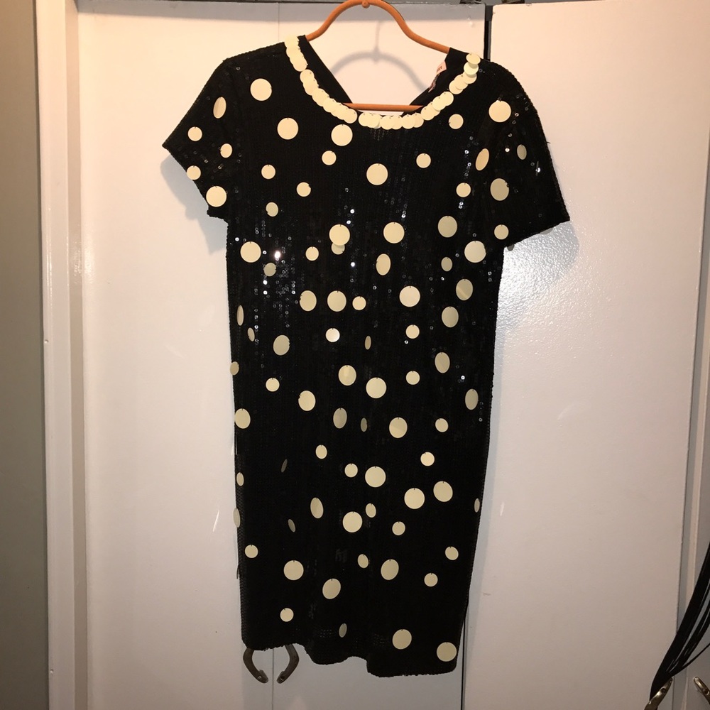 Juicy Sequin Polka Dot Dress Medium
