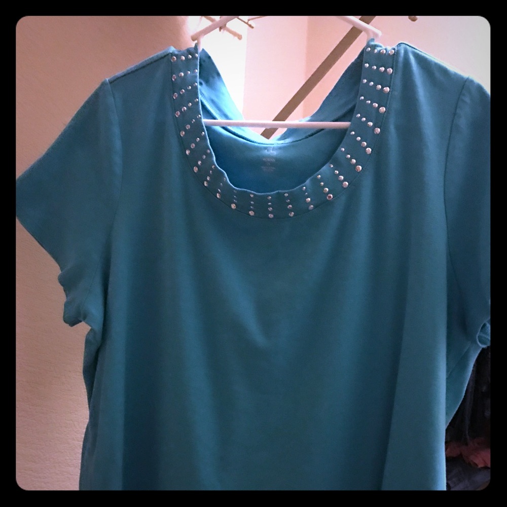 Turquoise Top