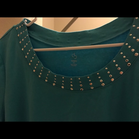 Turquoise Top - Picture 2 of 4