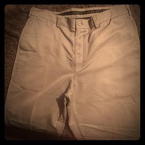 Mens kaki pleated pants Jvc365p